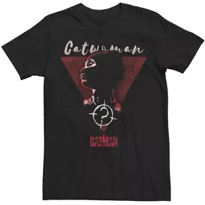 Licensed Character Men's DC Comics The Batman Catwoman in Red Tee, Size: Small, Black