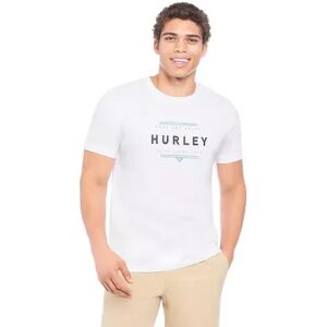 Hurley Men's Hurley Surf & Enjoy Graphic Tee, Size: XL, White