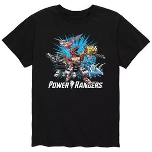 Licensed Character Men's Power Rangers Zords Tee, Size: XL, Black