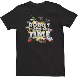 Licensed Character Big & Tall BattleBots Robot Fighting Time Explosion Tee, Men's, Size: 5XL, Black