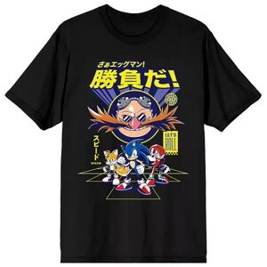 Licensed Character Men's Sonic The Hedgehog Group Tee, Size: XL, Black