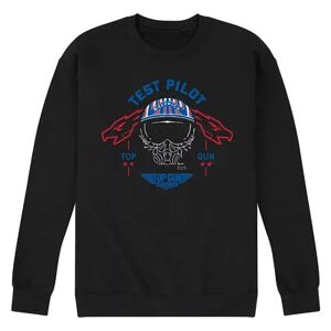 Licensed Character Men's Top Gun Maverick Test Pilot Sweatshirt, Size: Small, Black