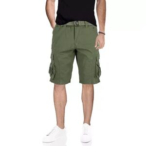 Xray Men's X-ray Belted Cargo Shorts, Size: 36, Green