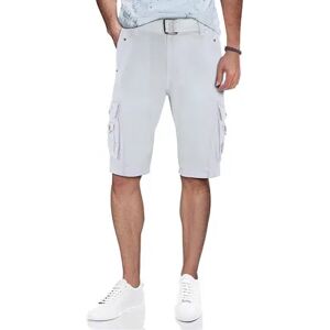 Xray Men's X-ray Belted Cargo Shorts, Size: 38, White