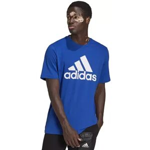 Men's adidas Classic Badge of Sport Tee, Size: Small, Blue