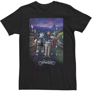 Licensed Character Big & Tall Disney / Pixar Onward Group Shot Poster Tee, Men's, Size: 5XL, Black