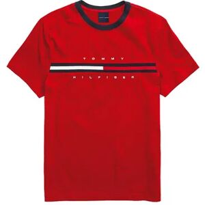 Men's Tommy Hilfiger Adaptive Logo Tee, Size: XXL, Med Red