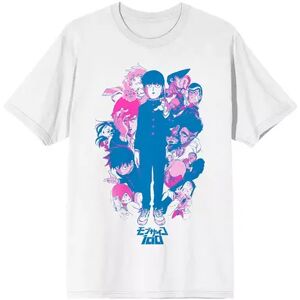 Licensed Character Men's Mob Psycho 100 Character Tee, Size: XL, White