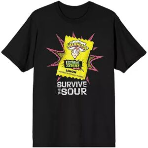 Licensed Character Men's Warheads Extreme Sour Lemon Tee, Size: Medium, Black