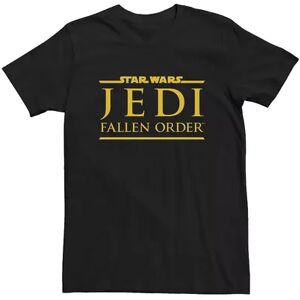 Licensed Character Men's Star Wars Jedi Fallen Order Logo Tee, Size: Small, Black