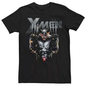 Men's Marvel X-Men Wolverine Full Metal Razor Edge Graphic Tee, Size: Large, Black