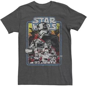 Star Wars Men's Star Wars Vintage Stormtrooper Poster Tee, Size: XL, Dark Grey