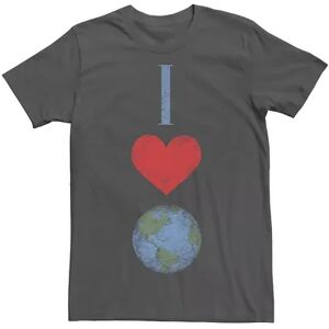 Licensed Character Men's Fifth Sun I Heart Earth Tee, Size: XXL, Grey