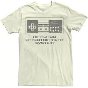 Licensed Character Men's Nintendo Entertainment System Simple Controller Tee, Size: Large, Natural