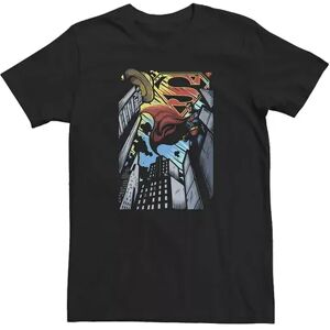 Licensed Character Big & Tall DC FanDome Superman Of Metropolis Poster Tee, Men's, Size: 4XLT, Black