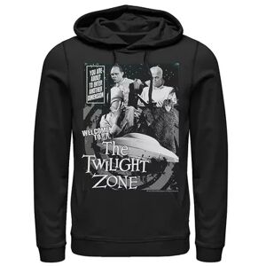 Licensed Character Men's The Twilight Zone Another Dimension Hoodie, Size: Large, Black