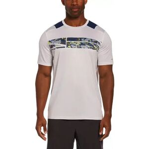 Grand Slam Men's Grand Slam Regular-Fit Abstract Crewneck Tennis Tee, Size: Small, White