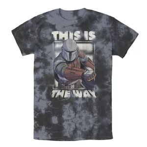 Licensed Character Men's Star Wars The Mandalorian This Is The Way Portrait Tee, Size: Large, Multicolor