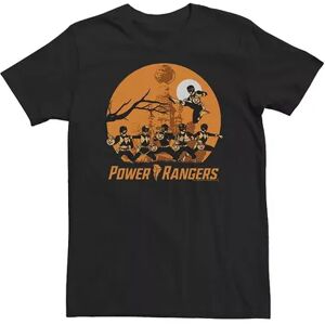 Licensed Character Men's Power Rangers Halloween Haunt Tee, Size: XXL, Black