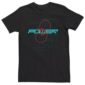 Licensed Character Big & Tall Project Power Glitch Power Outline Tee, Men's, Size: XXL Tall, Black