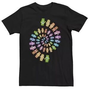 Licensed Character Big & Tall Care Bears Care Bears Rainbow Spiral Tee, Men's, Size: 3XL Tall, Black