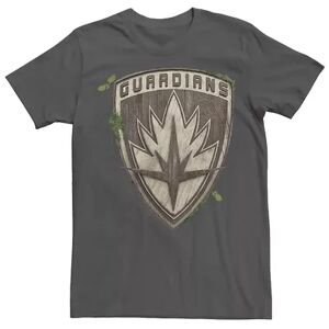 Licensed Character Men's Marvel I am Groot Guardians Badge Tee, Size: XL, Grey