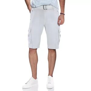 Xray Men's X-ray Belted Cargo Shorts, Size: 28, White