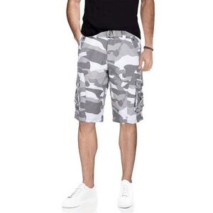 Xray Men's X-ray Belted Cargo Shorts, Size: 32, White