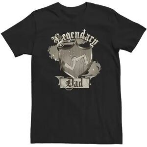 Licensed Character Big & Tall Disney / Pixar Onward Legendary Dad Crest Tee, Men's, Size: XXL Tall, Black