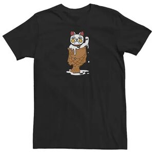 Licensed Character Big & Tall Cat Ice Cream Cone Tee, Men's, Size: XXL Tall, Black