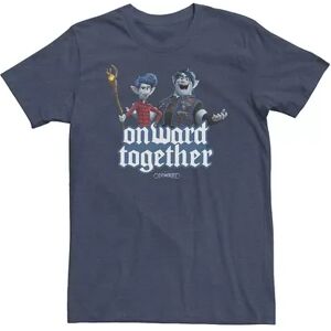 Licensed Character Big & Tall Disney / Pixar Onward Barley & Ian Onward Together Tee, Men's, Size: 4XL Tall, Med Blue