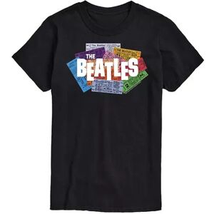 License Big & Tall The Beatles Tickets Tee, Men's, Size: 4XL Tall, Black