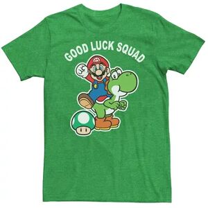 Licensed Character Men's Nintendo Super Mario St. Patricks Tee, Size: XXL, Beige