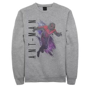 Licensed Character Men's Avengers Ant-Man Galaxy Paint Sweatshirt, Size: XL, Med Grey