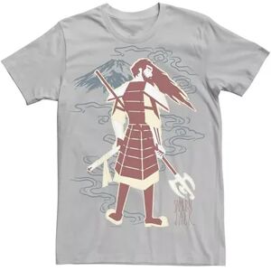 Licensed Character Men's Cartoon Network Samurai Jack Volcano Tee, Size: Small, Silver