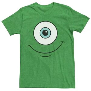 Licensed Character Men's Disney Pixar Monsters University Mike Eye Costume Tee, Size: Large, Med Green