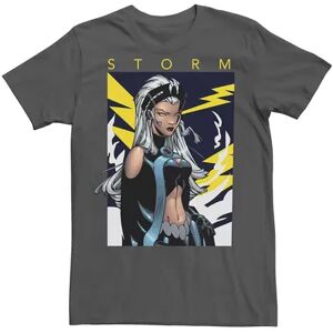 Licensed Character Men's Marvel Storm Lightning Bolt Tee, Size: XL, Grey