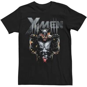 Men's Marvel X-Men Wolverine Full Metal Razor Edge Graphic Tee, Size: Medium, Black