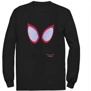 Marvel Men's Marvel Spider-Man Big Eyes Long Sleeve Graphic Tee, Size: Small, Black