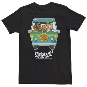 Licensed Character Men's Scooby-Doo Mystery Incorporated Mystery Machine Portrait Tee, Size: Large, Black