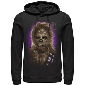 Men's Star Wars Que La Fuerza Be With You Poster Hoodie, Size: 3XL, Black