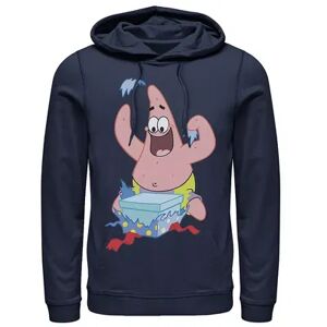 Nickelodeon Men's Nickelodeon SpongeBob SquarePants Patrick Star Holiday Hoodie, Size: XL, Blue