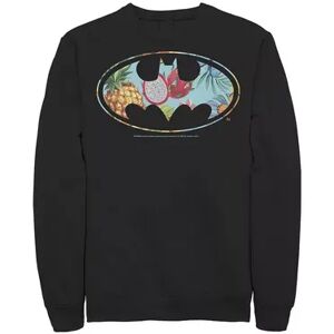 DC Comics Men's DC Comics Batman Dragon Fruit Logo Sweatshirt, Size: XXL, Black