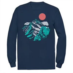 Licensed Character Men's Fifth Sun Artsy Mountain Range Tee, Size: XL, Blue