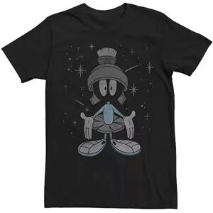 Licensed Character Men's Looney Tunes Marvin The Martian Galaxy Portrait Tee, Size: XL, Black