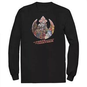 Star Wars Men's Star Wars: The Rise Of Skywalker Rebels Together Tee, Size: XXL, Black