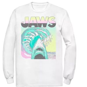 Licensed Character Men's Jaws 80s Jaws Vintage Poster Tee, Size: Small, White