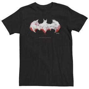 Licensed Character Big & Tall DC FanDome Batman Watercolor Logo Tee, Men's, Size: 4XL, Black