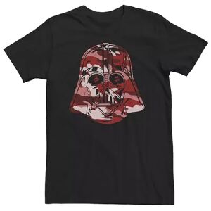 Big & Tall Star Wars Darth Vader Grey Camo Helmet Fill Tee, Men's, Size: 4XL, Black