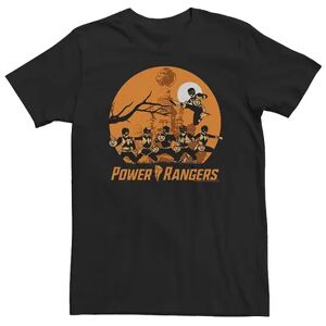 Licensed Character Men's Power Rangers Halloween Haunt Tee, Size: Large, Black